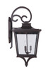 Tillman Three Light Outdoor Wall Mount (ZA2934-DBG)