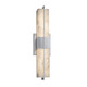 Justice Designs - ALR-9051-CROM - LED Linear Bath Bar - Alabaster Rocks - Polished Chrome