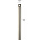 Downrod Ceiling Fan Downrod (C2603-009)