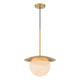 Minka-Lavery - 10385-732 - One Light Pendant - Olenne - Legacy Brass