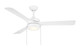 Progress Lighting - P250122-28M-30 - 52 Ceiling Fan - Axion I - Matte White