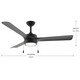 Axion I 52" Ceiling Fan (P250122-31M-30)