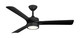 Progress Lighting - P250123-31M-30 - 52 Ceiling Fan - Axion II - Matte Black