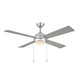 Progress Lighting - P250127-009-30 - 52 Ceiling Fan - Quadd - Brushed Nickel