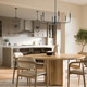 Reines Four Light Foyer Pendant (P500510-31M)