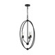 Progress Lighting - P500512-31M - Three Light Foyer Pendant - Jheni - Matte Black