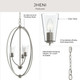 Jheni Three Light Foyer Pendant (P500512-009)