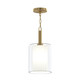 Progress Lighting - P500515-191 - One Light Pendant - Mack - Brushed Gold