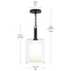Mack One Light Pendant (P500515-31M)