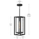 Shaw One Light Outdoor Pendant (P550148-031)