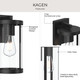 Kagen One Light Outdoor Wall Mount (P560393-31M)