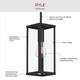 Ryle One Light Outdoor Pendant (P550146-31M)