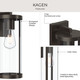 Kagen One Light Outdoor Wall Mount (P560395-020)