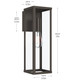 Ryle One Light Outdoor Wall Mount (P560399-020)