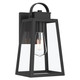 Progress Lighting - P560402-31M - One Light Outdoor Wall Mount - Hedry - Matte Black
