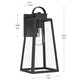 Hedry One Light Outdoor Wall Mount (P560403-31M)