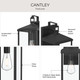 Cantley One Light Outdoor Wall Mount (P560406-31M)