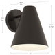 Mik One Light Outdoor Wall Mount (P560409-020)
