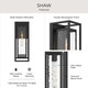 Shaw One Light Outdoor Wall Mount (P560411-031)