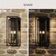 Shaw Three Light Outdoor Wall Mount (P560412-031)