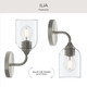 Ilia One Light Wall Sconce (P710155-009)