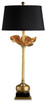 Currey and Company - 6240 - One Light Table Lamp - Metamorphosis Brass Table Lamp - Antique Brass/Black