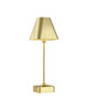 Currey and Company - 6700-0004 - One Light Table Lamp - Gadabout Brass Cordless Table Lamp - Polished Brass