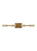 Visual Comfort Modern - 700BCKMD4NB-LED930 - LED Bath Vanity - Kamden - Natural Brass