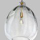 Harper LED Pendant in Natural Brass (182-700TDHARPCNB-LED927)
