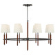 manufacturer_finish:Bronze and Saddle Leather|manufacturer_glass:4 x 5.5 x 6 Linen