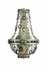 Allegri - 029921-042 - Two Light Wall Sconce - Lucia - Vintage Silver Leaf