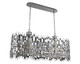 Allegri - 033060-010-FR001 - Eight Light Island Pendant - Fonseca - Chrome