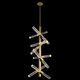 Allegri - 034950-038-FR001 - LED Foyer Pendant - Apollo - Brushed Champagne Gold