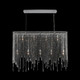 Allegri - 035160-010-FR001 - Nine Light Island Pendant - Gocce - Chrome