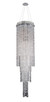 Allegri - 11137-010 - Four Light Convertible Pendant - Flush Mount - Botticelli - Chrome