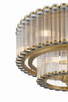Glasbury Nine Light Flush Mount (49169-010)