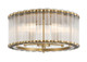 Glasbury Five Light Flush Mount (49185-010)