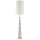 Malayan Collection Two Light Floor Lamp in Whitewash (142-8000-0112)