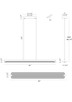 Neoness LED Linear Chandelier (50059-010)