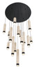 Eurofase - 50131-013 - LED Chandelier - Cambre - Matte Black