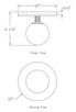 Carnagie LED Flush Mount (50186-020)