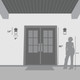 Yancy House One Light Outdoor Wall Mount (46071)