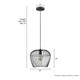 Redding One Light Pendant (48240)