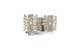Kalco - 308732SL - LED Bath - Bridgeport - Stainless Steel