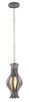 Kalco - 500350CL - One Light Mini Pendant - Holmes - Charcoal