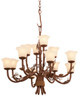 Kalco - 5042PD/1255 - 12 Light Chandelier - Ponderosa - Ponderosa