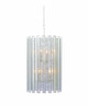 Kalco - 505052TS - Eight Light Foyer Pendant - Palisade - Tarnished Silver