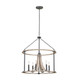 Kalco - 506652NI - Six Light Pendant - Middleton - Natural Iron