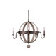 Kalco - 506871FG - Five Light Chandelier - Harper - Florence Gold