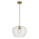 Millennium - 203201-VB - One Light Pendant - Pomari - Vintage Brass